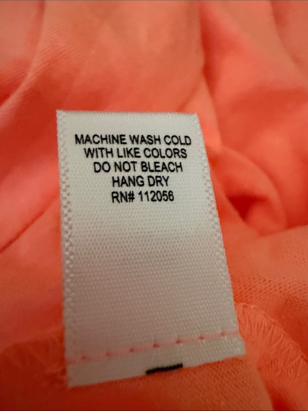 Zenana Outfitters Vibrant Coral V-Neck Pocket Tunic size 1X New! - Picture 7 of 7